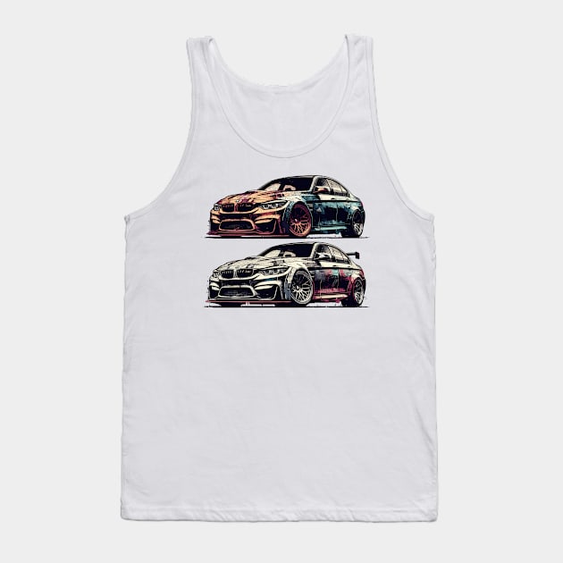 BMW M3 Tank Top by Vehicles-Art